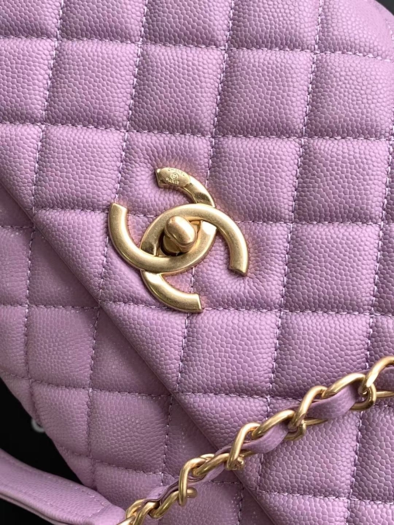 Ch**el top handle bags